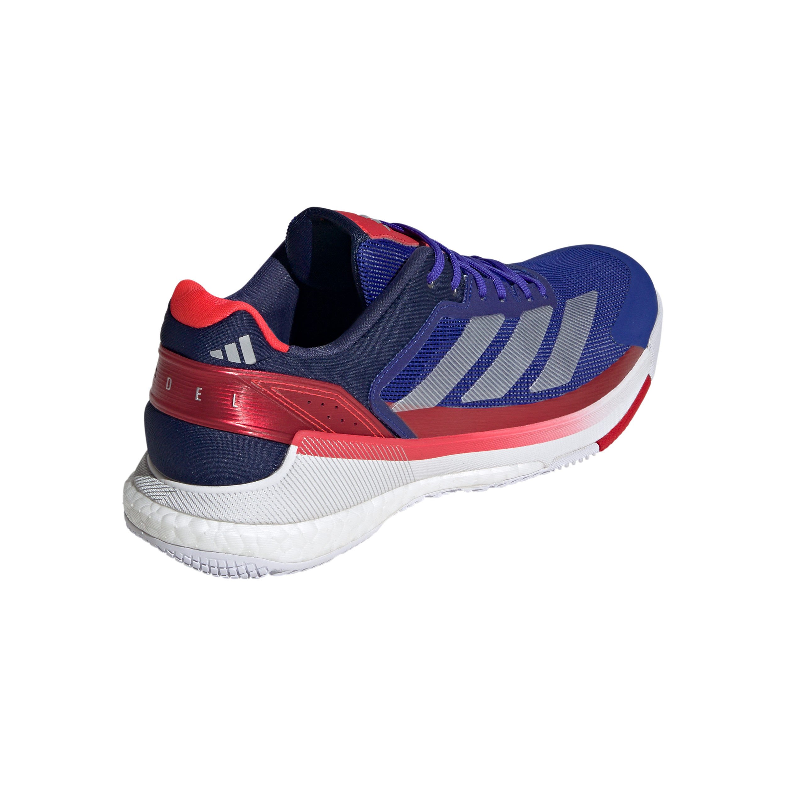 adidas Crazyquick Boost Chaussures Padel Hommes - Bleu , Argent