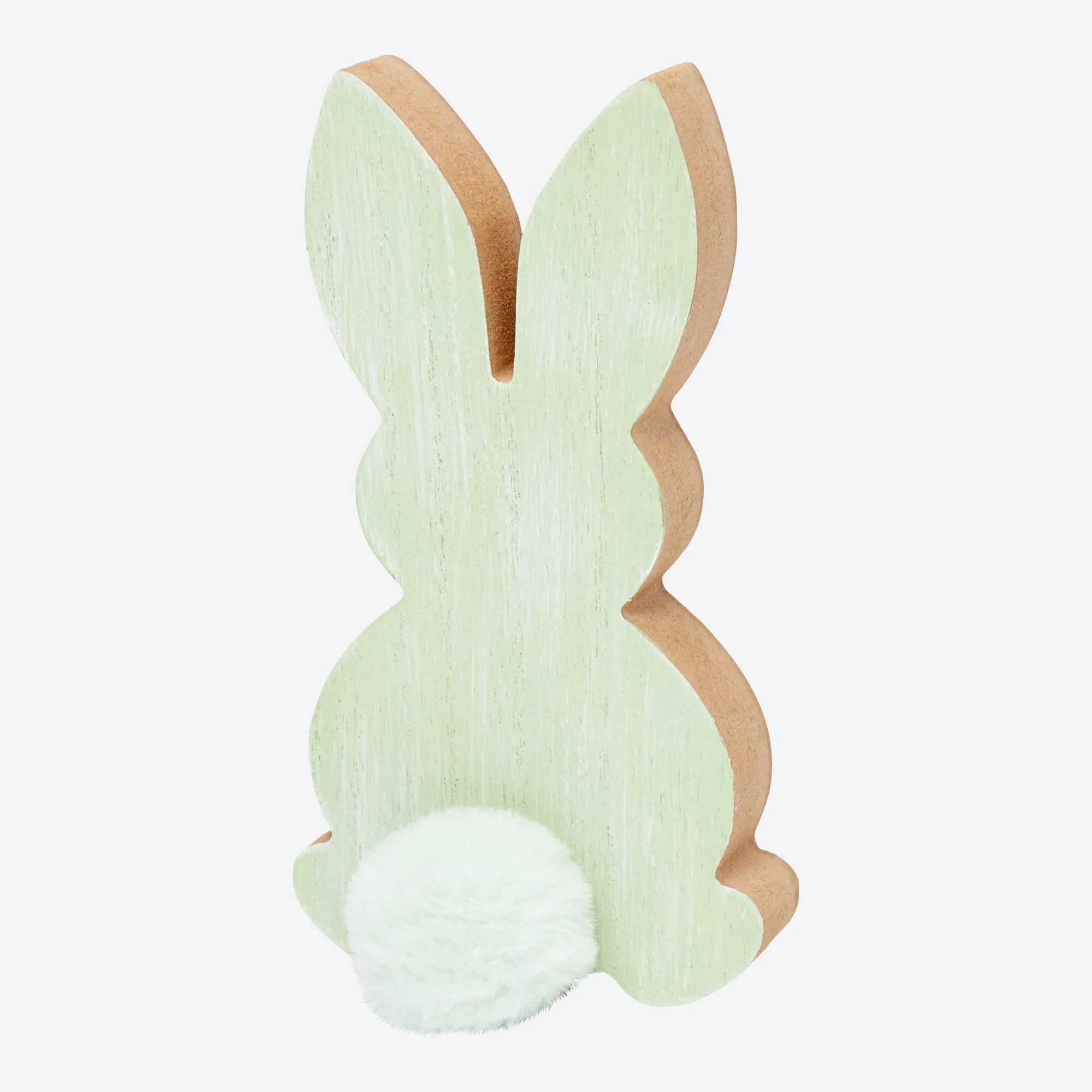 Deko-Hase mit Pompon, ca. 9x4x16cm