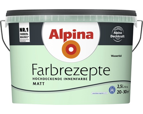 Alpina muurverf kleur recepten Waterval 2,5 l