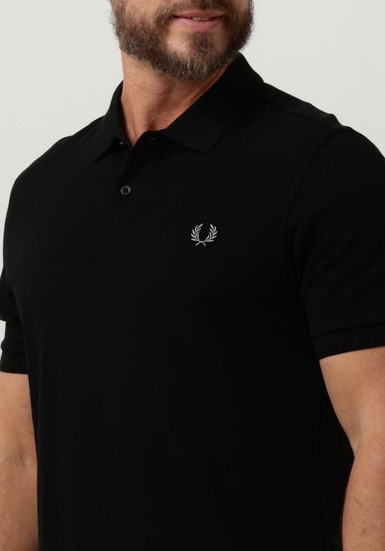 FRED PERRY zwarte fred perry polo plain fred perry shirt