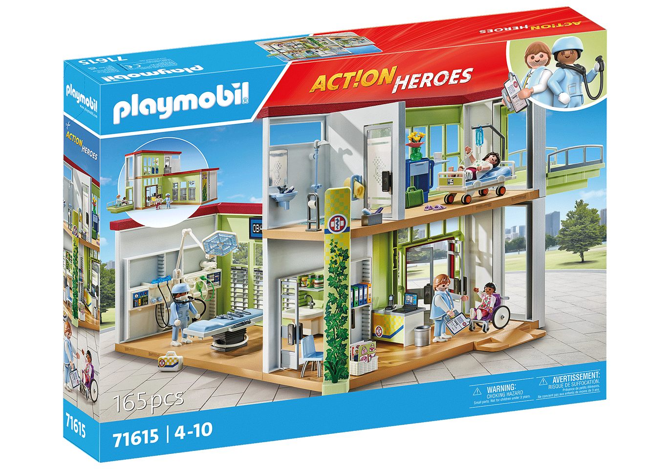 Playmobil - Modern hospital (71615)