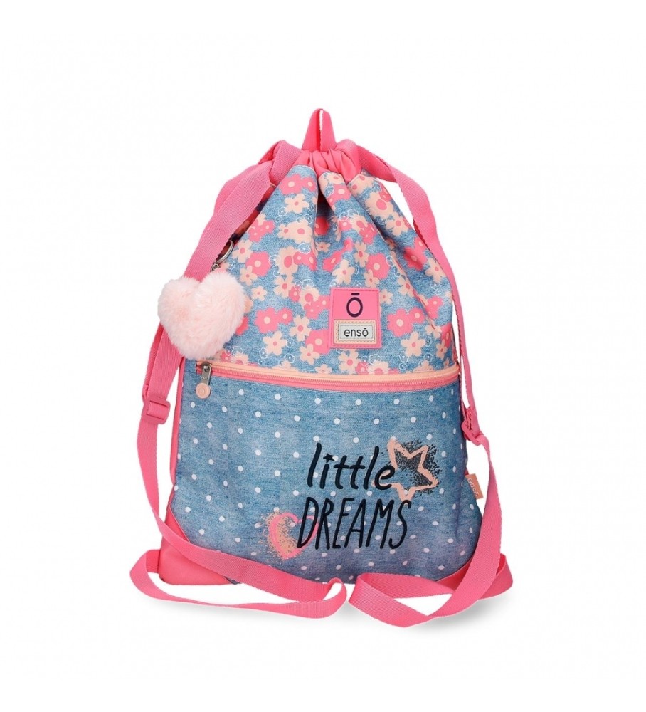Enso Mochila saco Little Dreams rosa