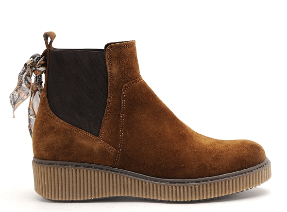Goodstep boots bottine plates femme 3550 cordoba marron