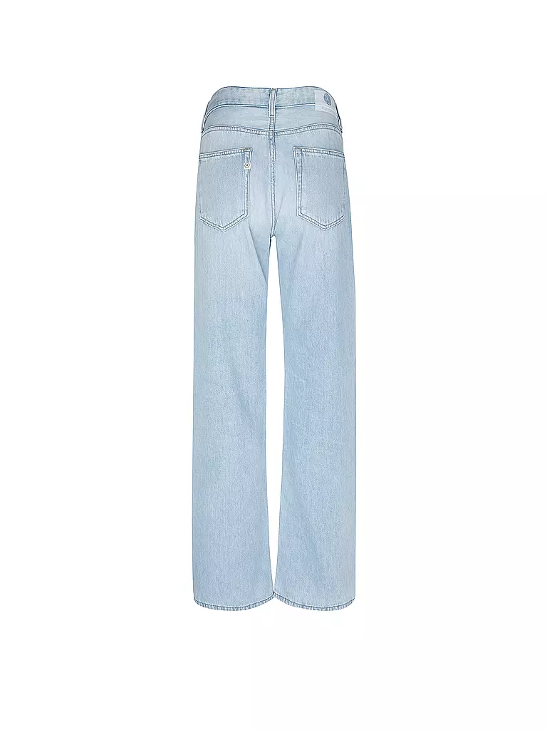 MUD JEANS Jeans Loose Fit JAMIE hellblau