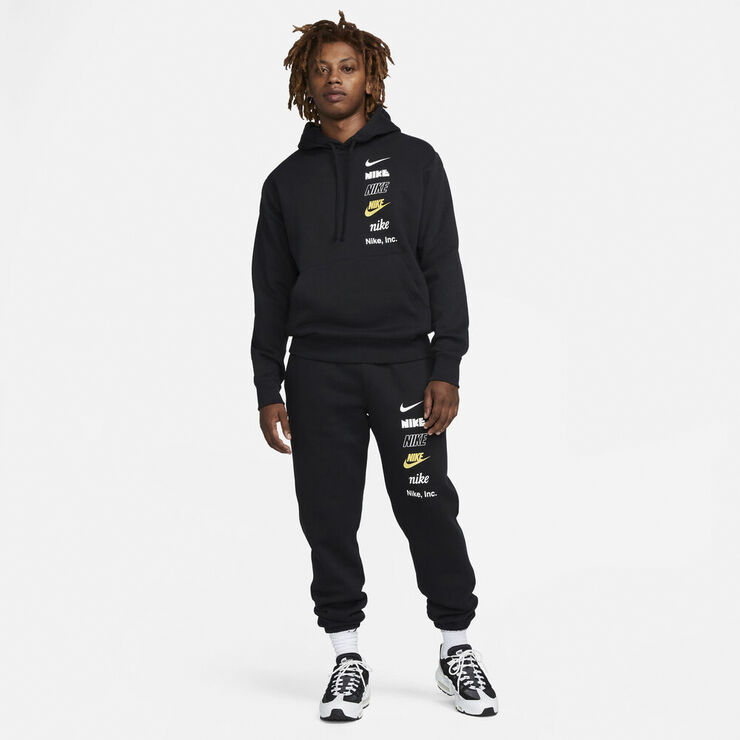 Nike Club Fleece  hættetrøje Sort