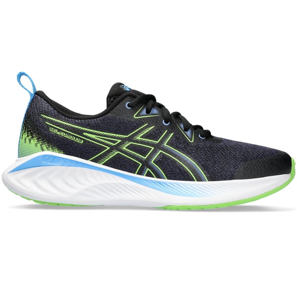 Chaussure running ASICS GEL-CUMULUS 25 GS BLACK/ELECTRIC LIME