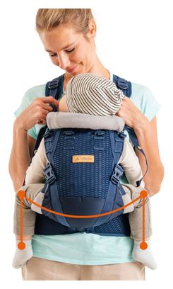 Sac Porte-Bébé Vaude Amare Baby Carrier Bleu Marine