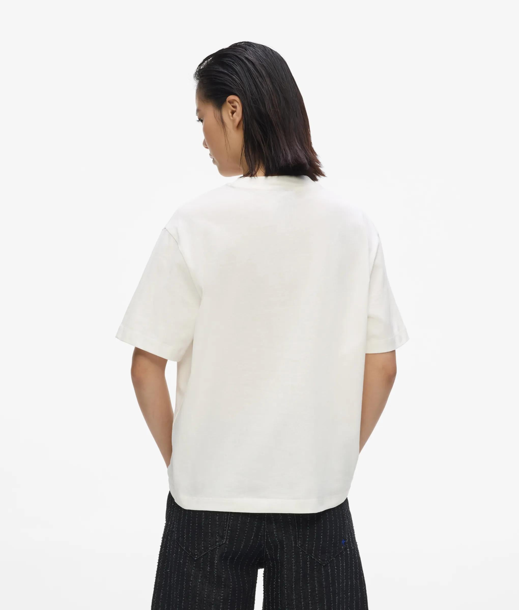 T-shirt met portret van Karl in normale pasvorm