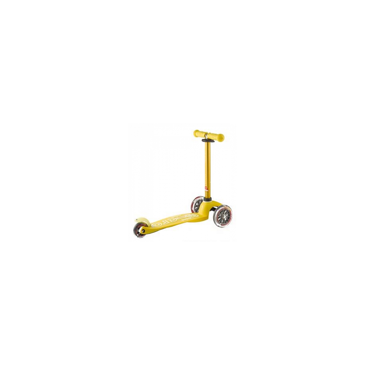 Trottinette mini deluxe jaune anodisé