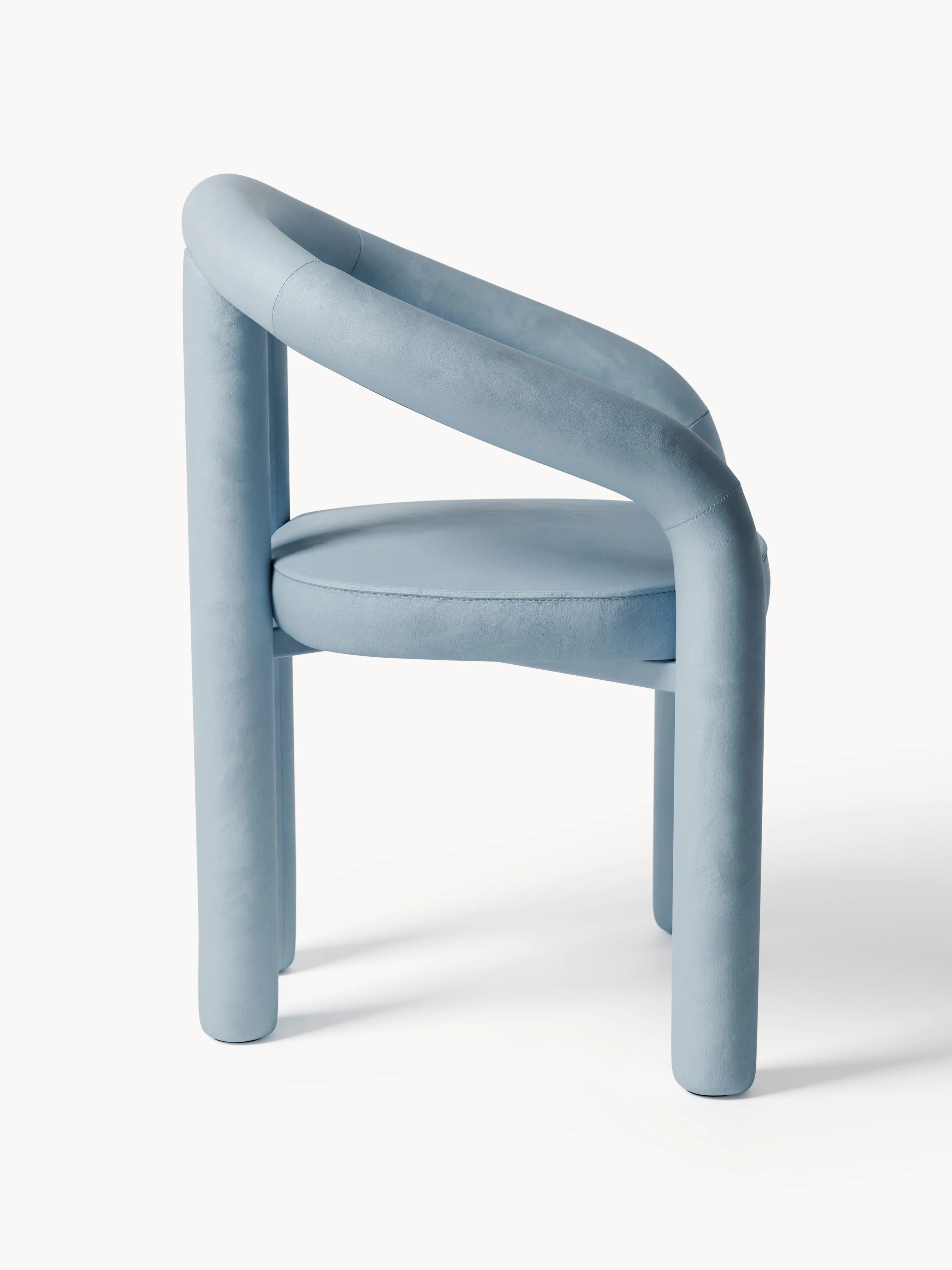 Fluwelen armstoel Calan 3