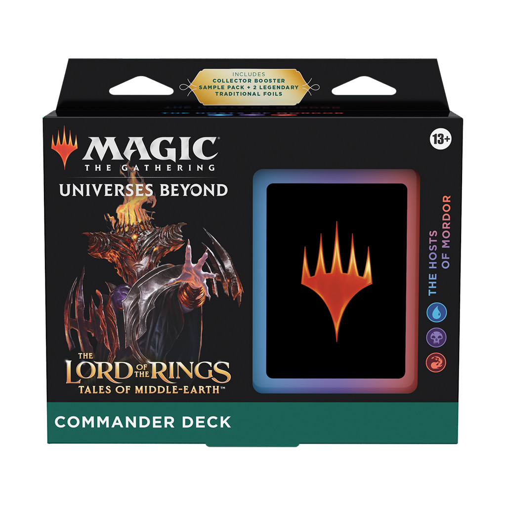 Magic The Gathering : The Lord of the Rings - Lot des 4 decks Commander