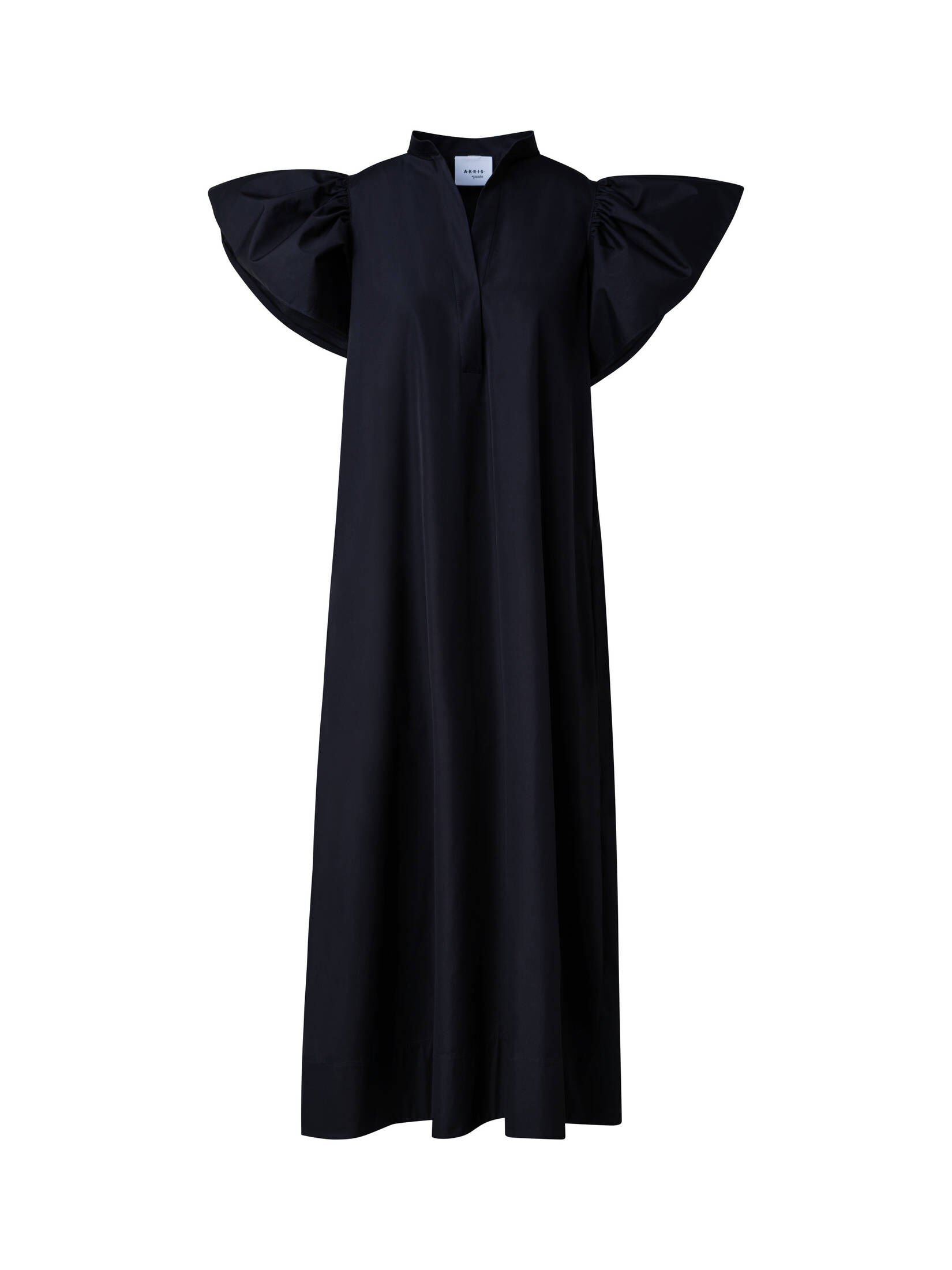 Akris Punto| Damen Maxikleid aus Baumwollpopeline