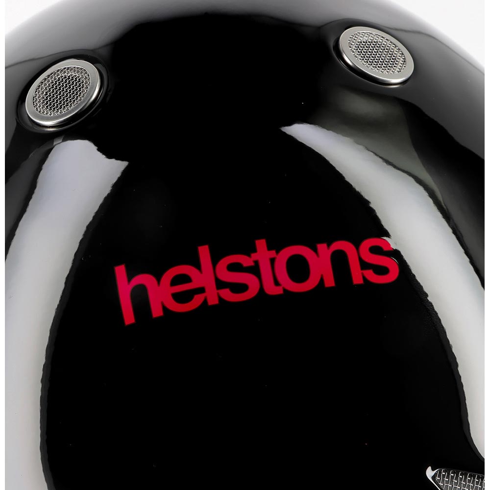 Helstons - Casque Naked Full Face Noir Brillant