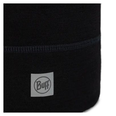 Bonnet Buff Merino Lightweight Beanie Solid Noir