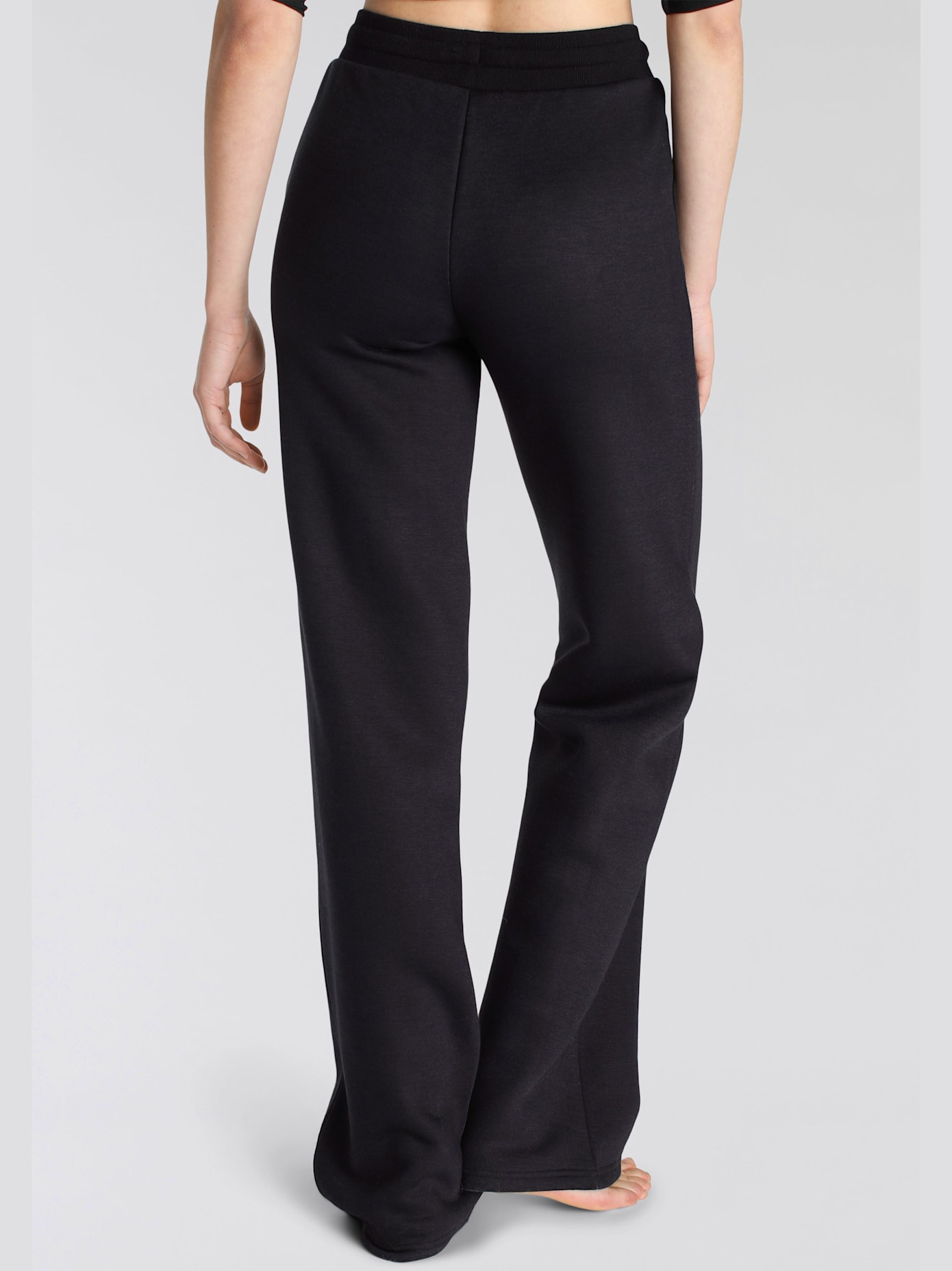 Pantalon détente pantalon molletonné confortable avec jambes larges