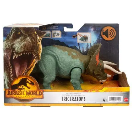 Mattel Jurassic World Roar Strikers Sortiment, 1 Stück, 11-fach sortiert