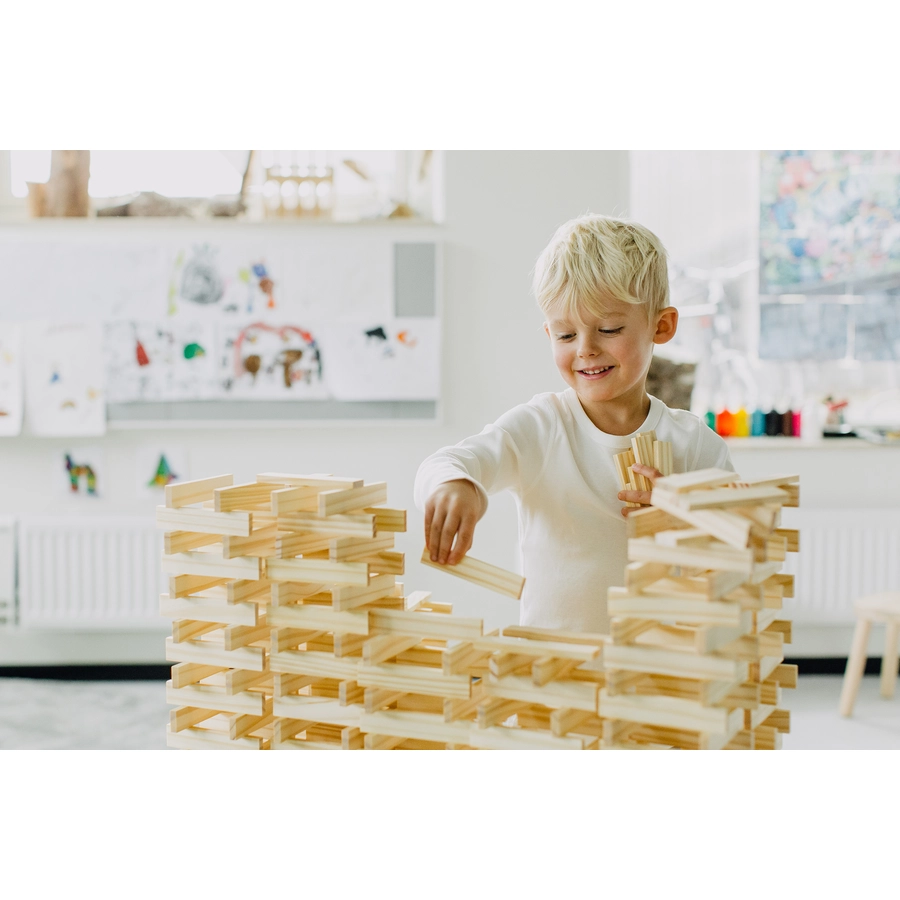 Micki Holzbausteine Natur 200