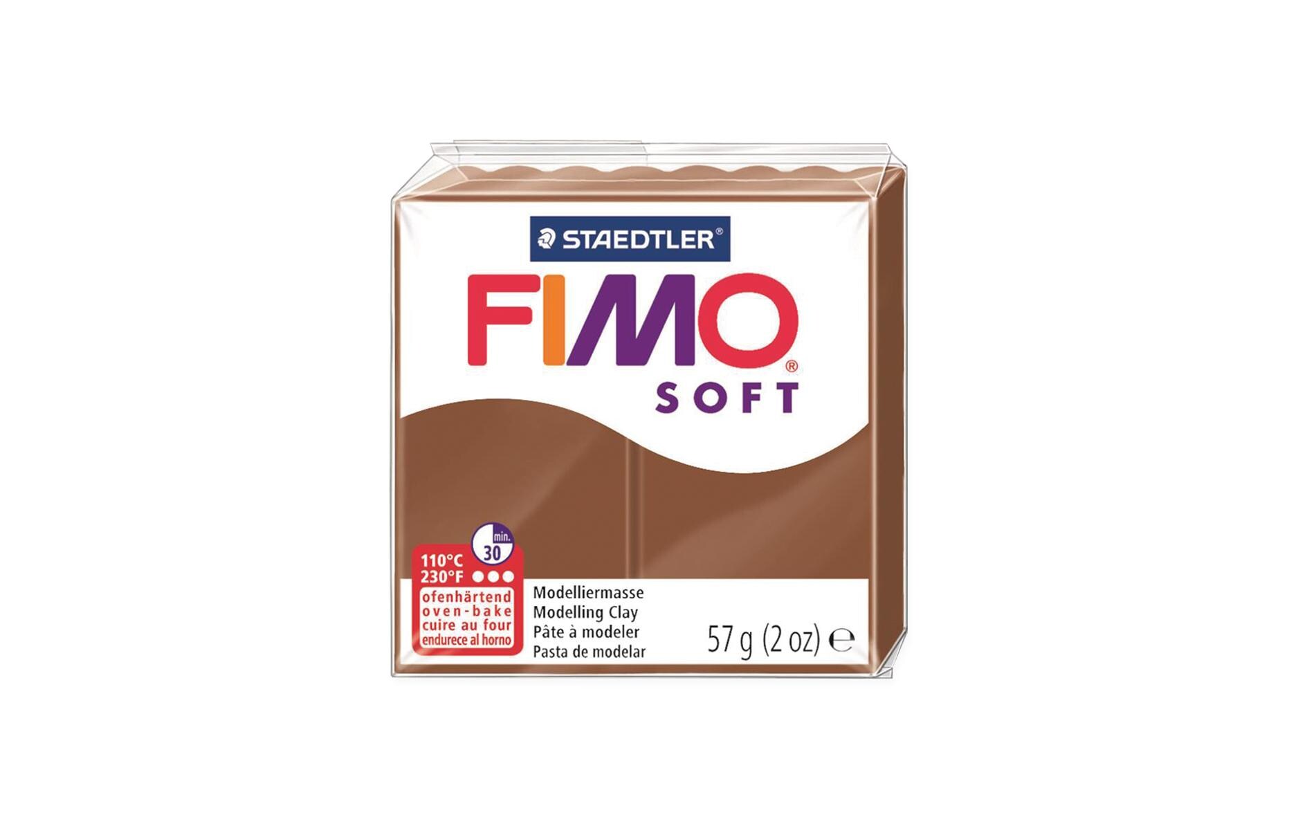 Modelliermasse Soft CaramelWeiche und gut formbare Modelliermasse