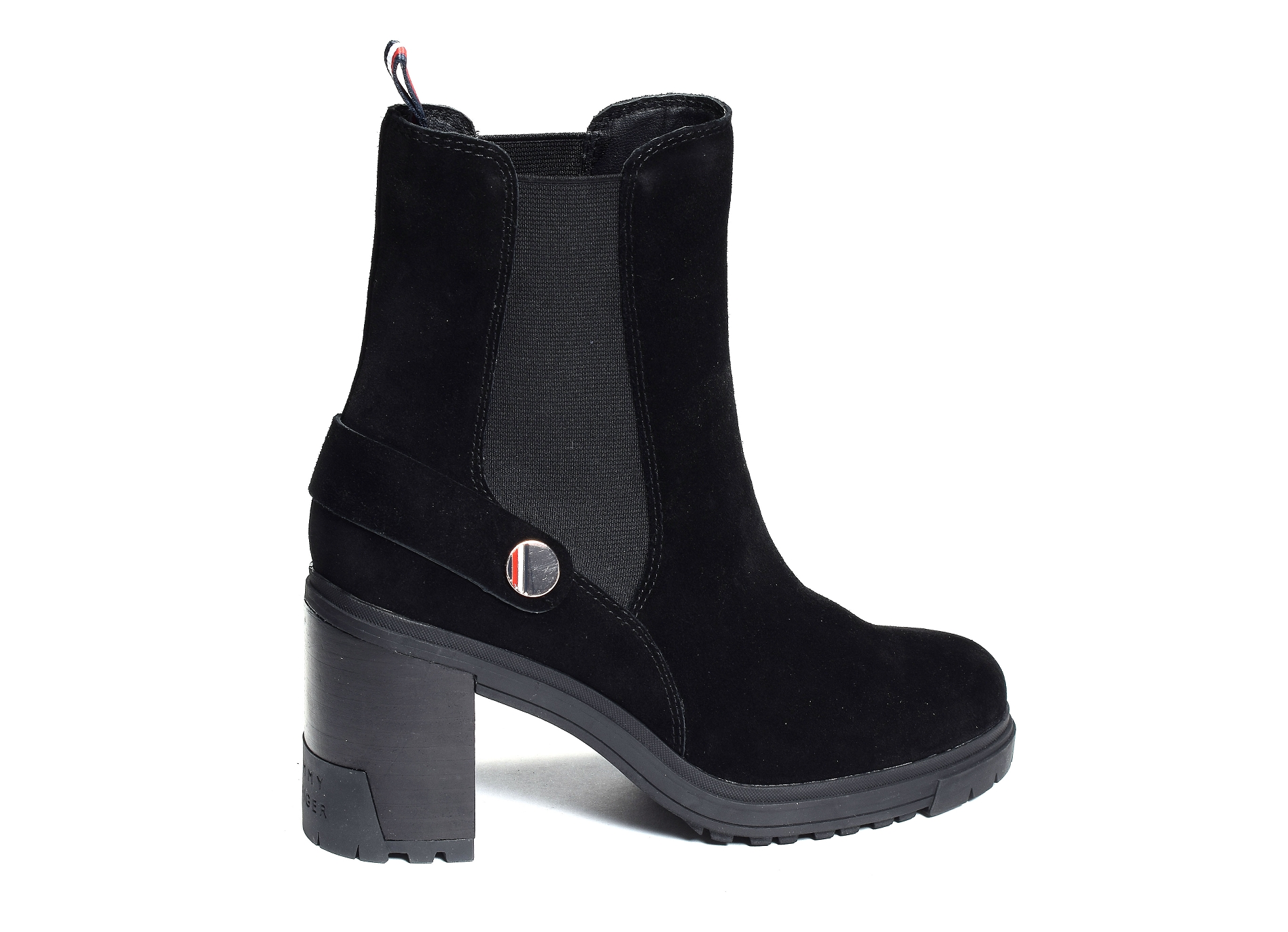 Outdoor high heel boot 6739 noir
