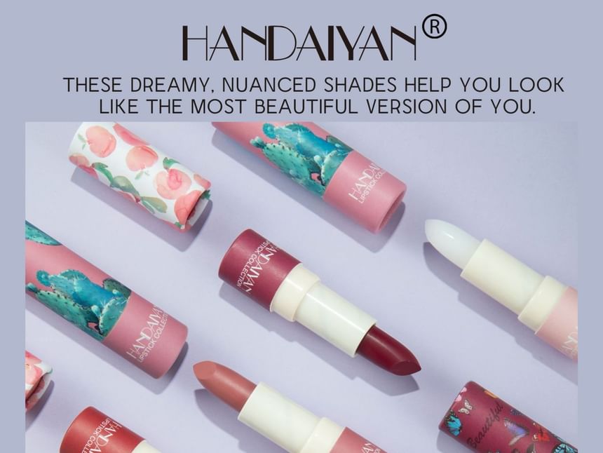 HANDAIYAN - Zachte fluwelen lippenstift - 8 kleuren
