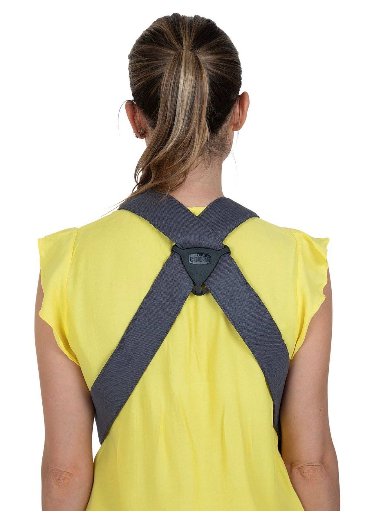 Porta-bebê ergonômico Chicco Easyfit, cinza