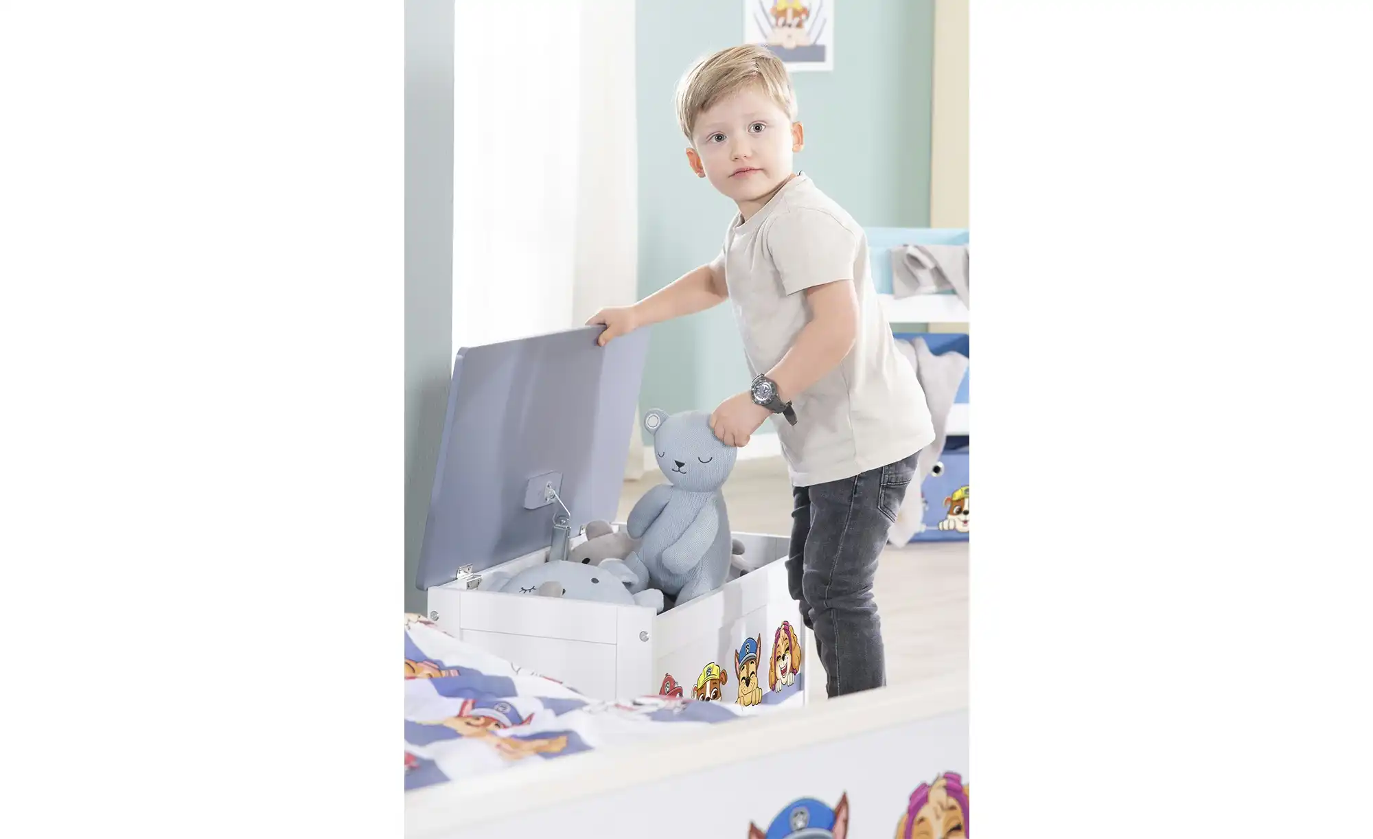 Roba Spielzeugtruhe Paw Patrol