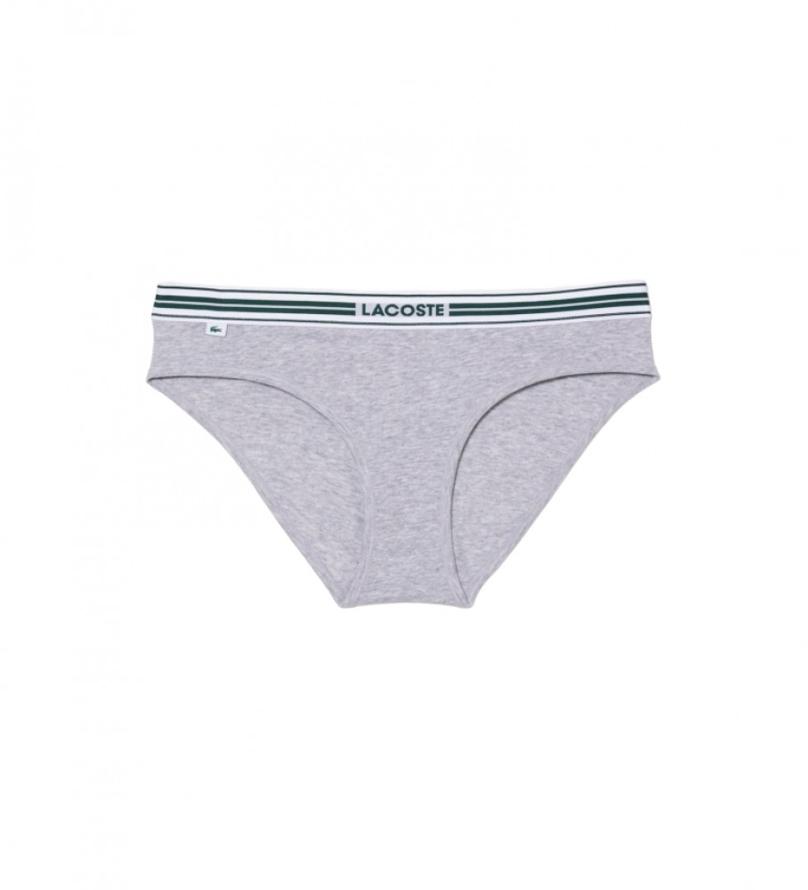 Cuecas Lacoste Heritage cinza