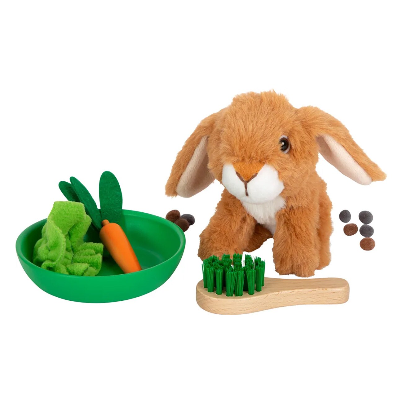Smallfoot Hasenstall braun Puppenhaus