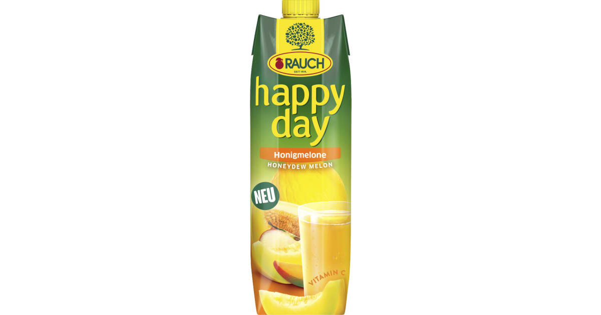 Rauch Happy Day Honigmelone 1,0 Liter (Einweg)
