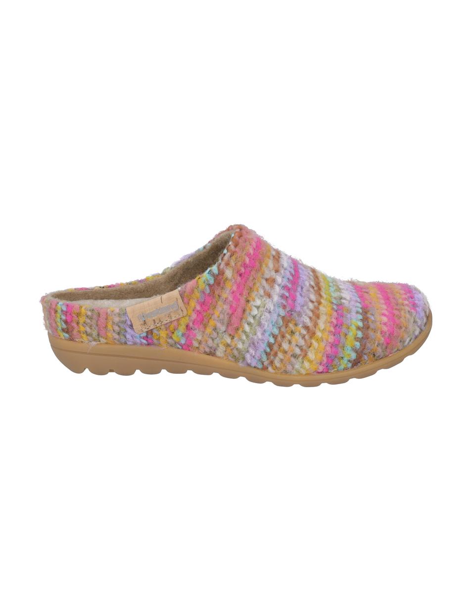 Hausschuh Cadiz 01, pink-multi