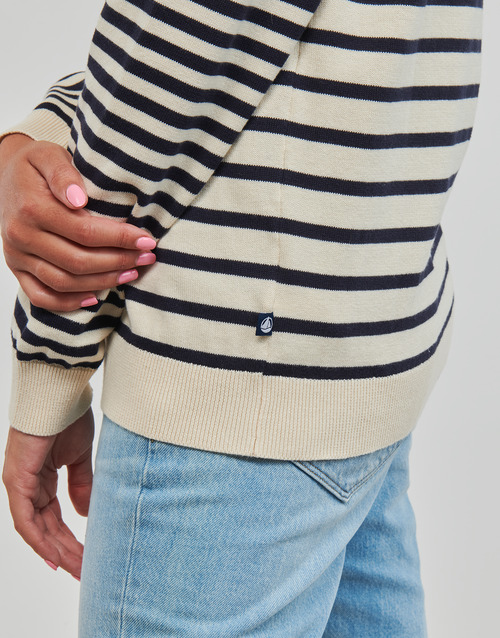 Petit Bateau - LUCKILY - Blanc / Marine