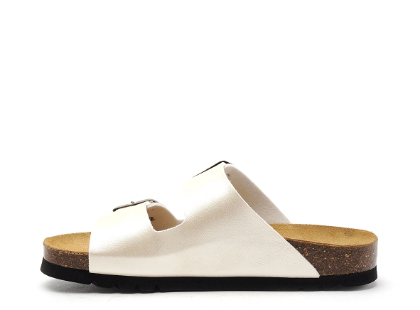 Scholl mules et sabots plats femme josephine 30046 blanc