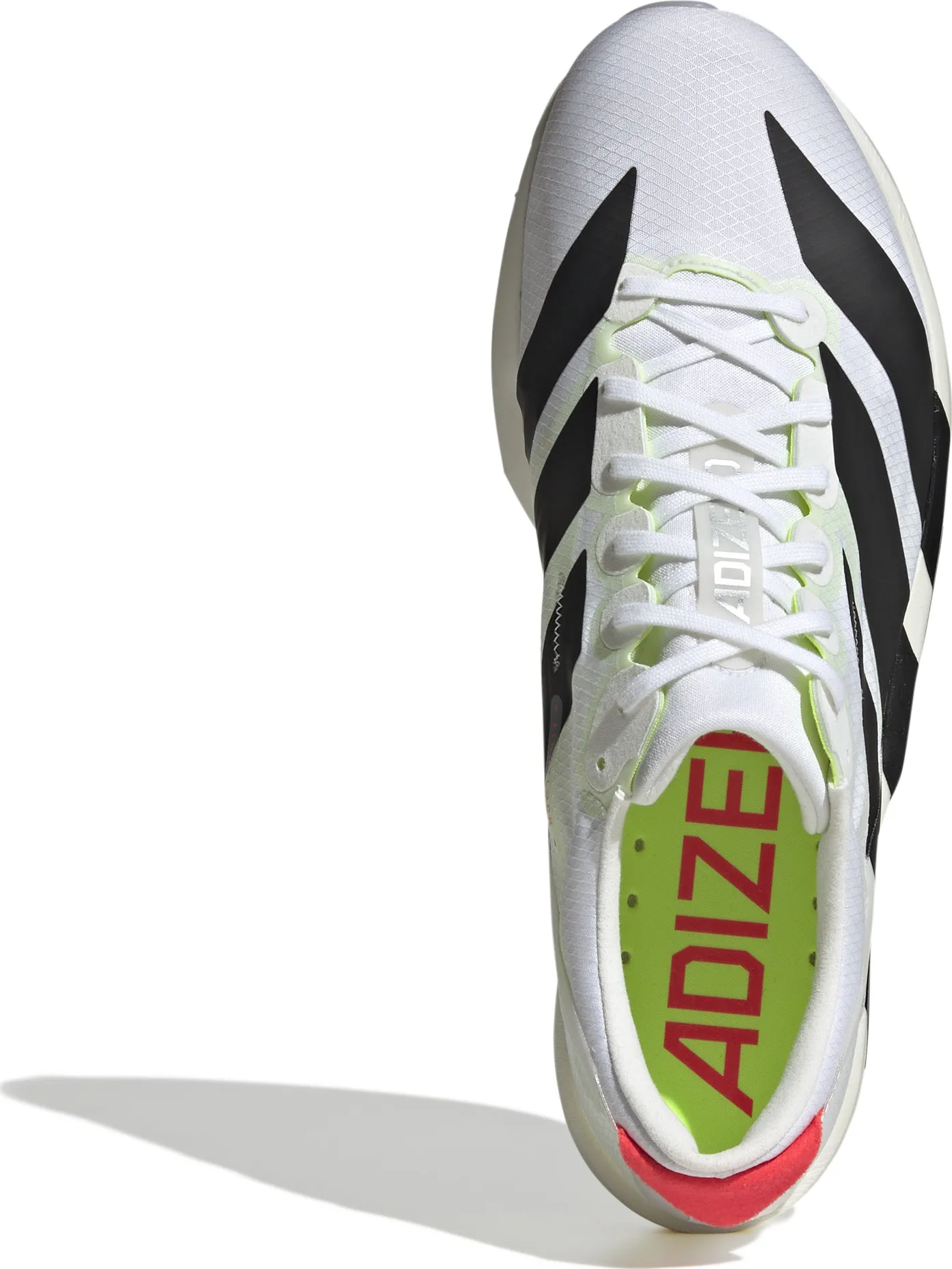 Adidas Men's Adizero Adios 9 Cloud White/Core Black/Lucid Red
