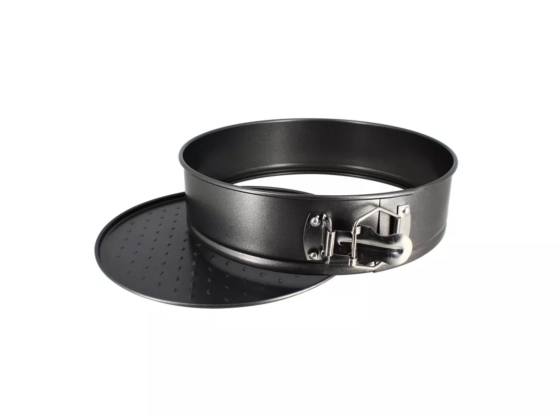 Menastyl - Moule A Charniere 24cm Amandine En Acier Carbone Fond Amovible
