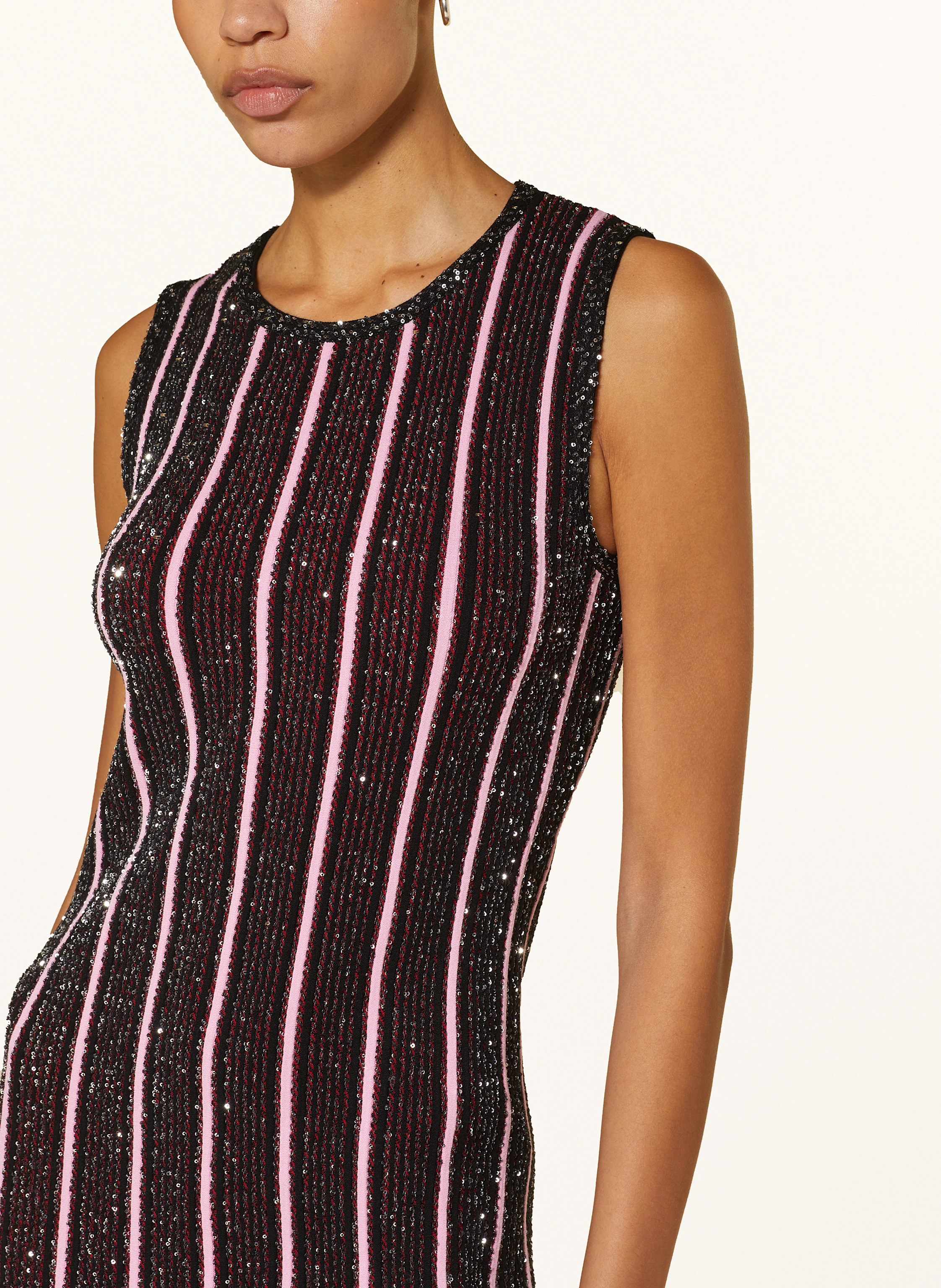 MISSONI Strickkleid mit Pailletten