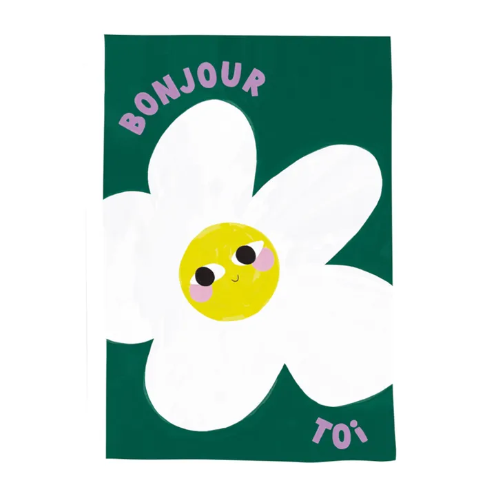 Taxi Brousse Affiche Bonjour Toi | Vert