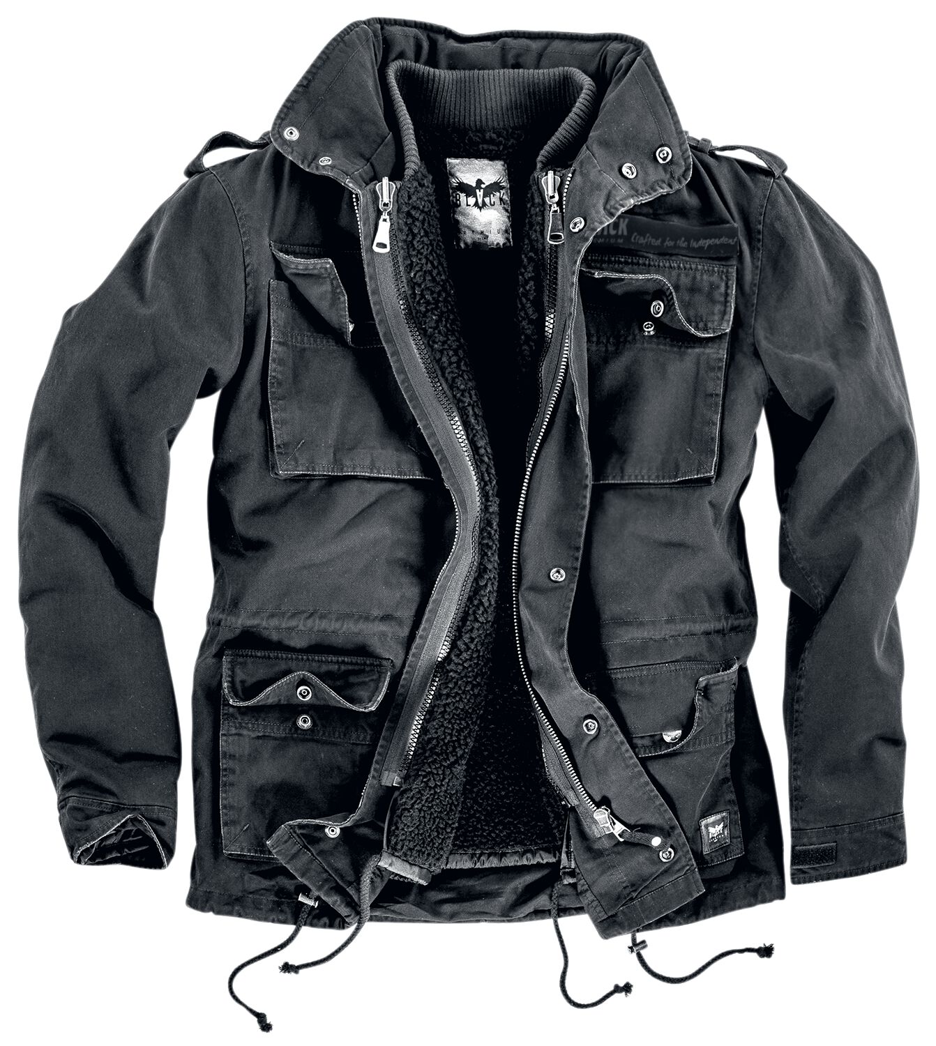 Veste Army Vintage | Black Premium by EMP Veste d'hiver