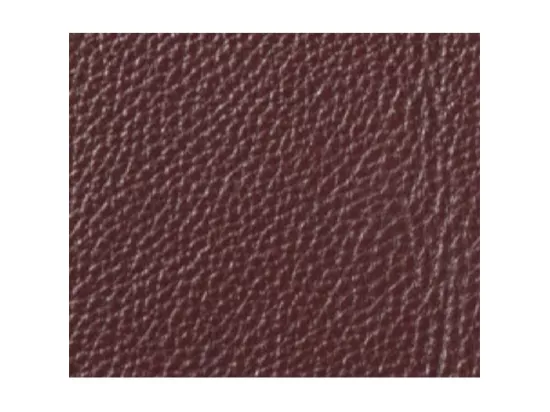 Canapé 3 places cuir taupe et pieds bois pin Kina-Couleur Cuir Piel chocolat