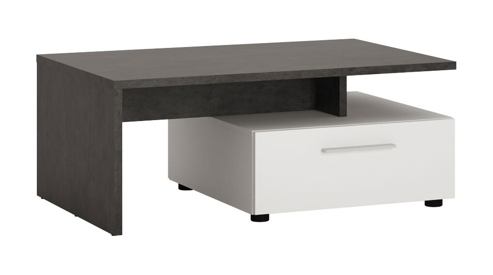 Couchtisch Zingaro Braun/Weiß 100 x 41 x 66 cm