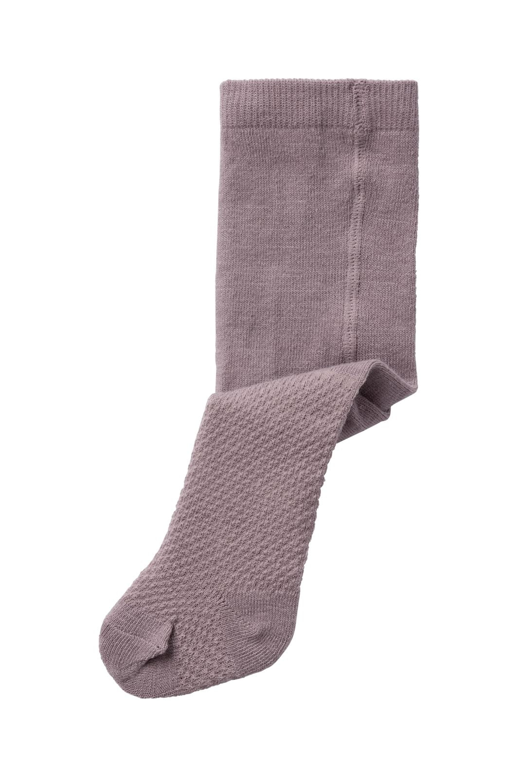 Name It Nbfwakma Wo/Bl Structure Pantyhose 4471735 purple dove