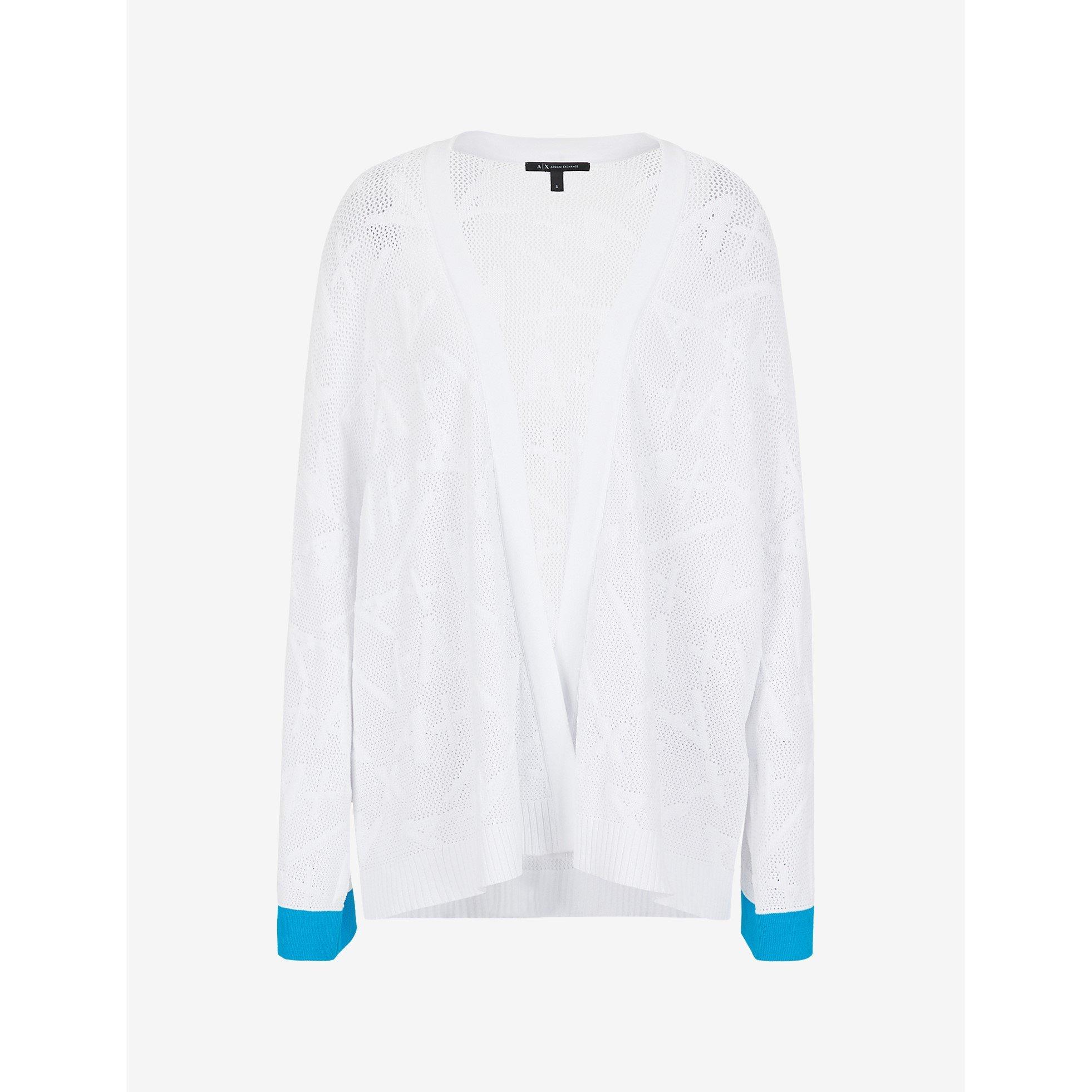 Armani Exchange Logo Kimono Cardigan