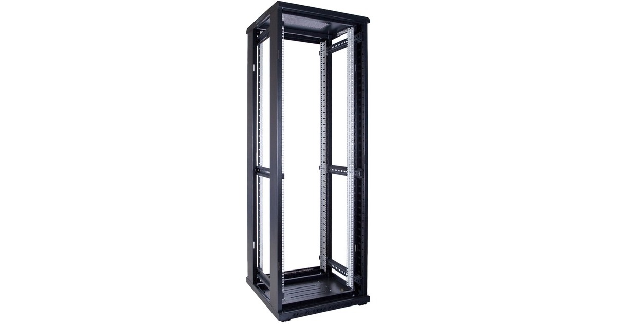 DSI37U serverkast met glazen deur - DS6637 server rack  (Zwart, 600 x 600 x 1800mm)
