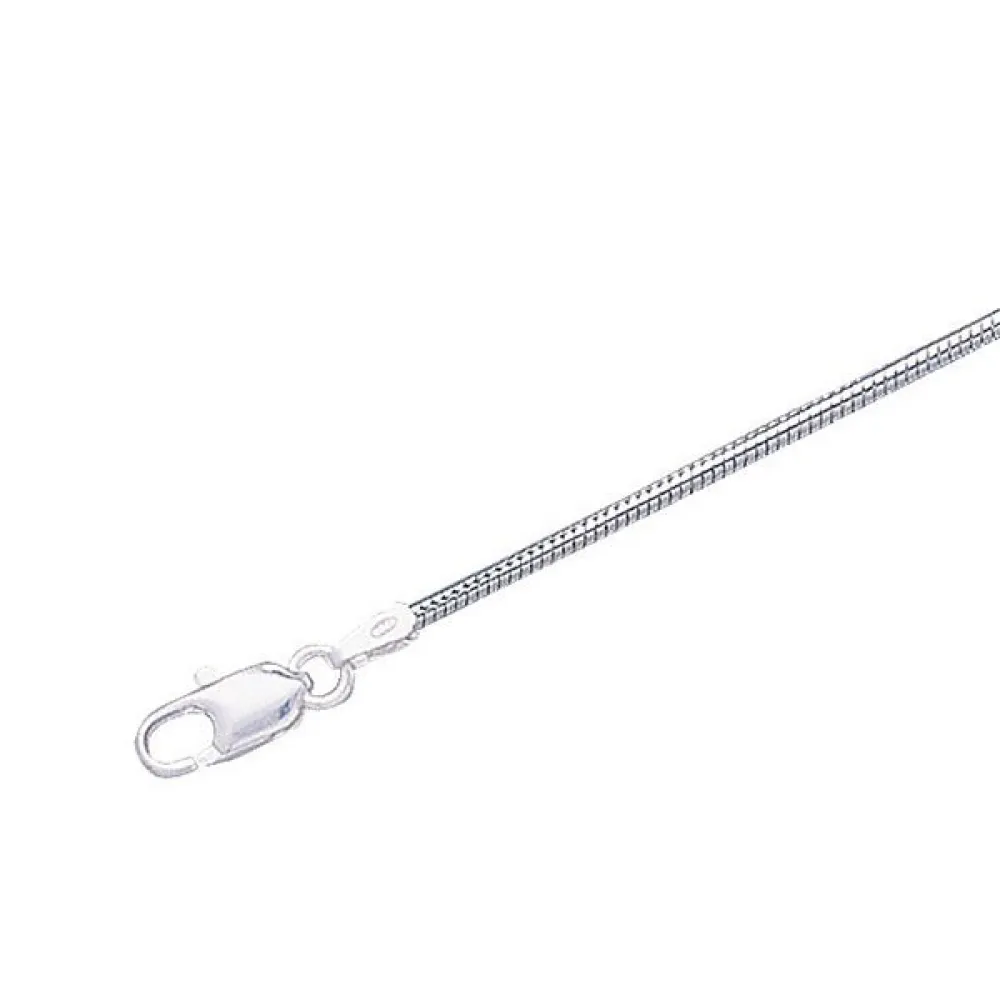 Dive silver Round Kette