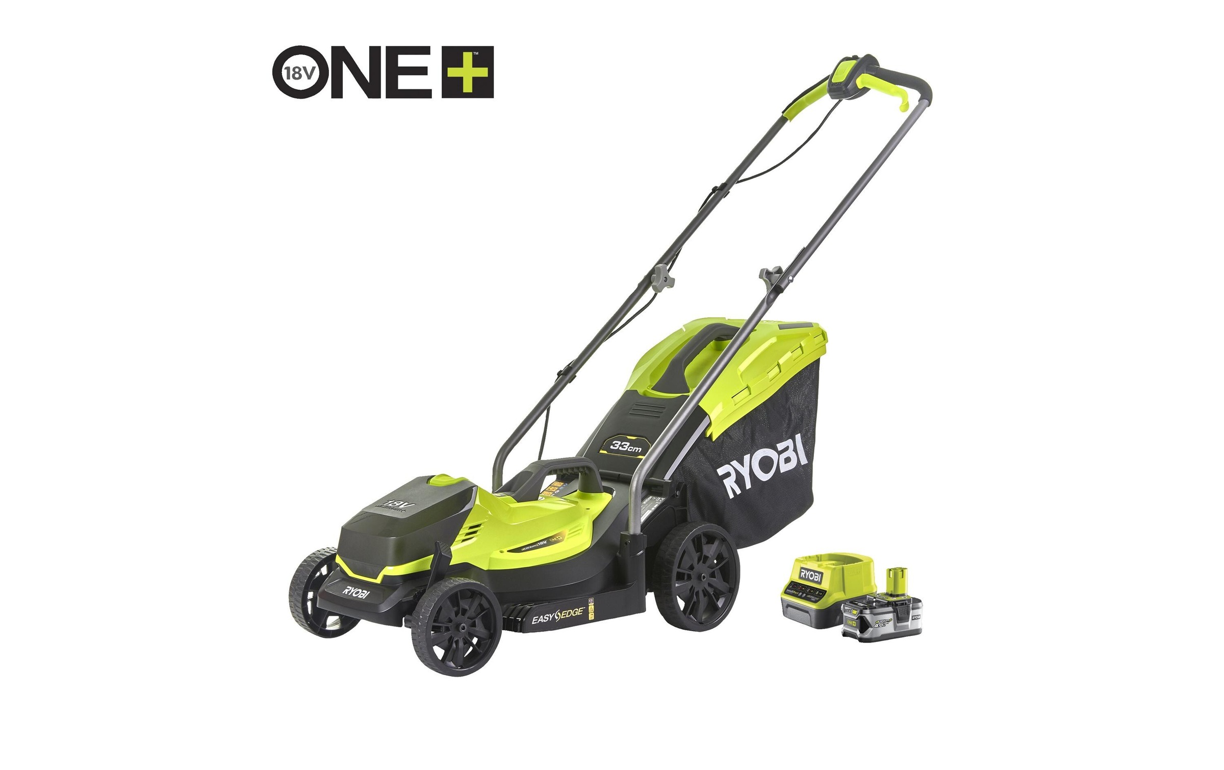 RYOBI Akkurasenmäher »RYOBI RLM18X33B40«