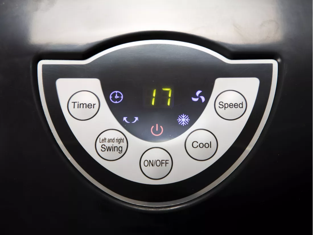 Rafraichisseur d'air par évaporation électronique à débit élevé