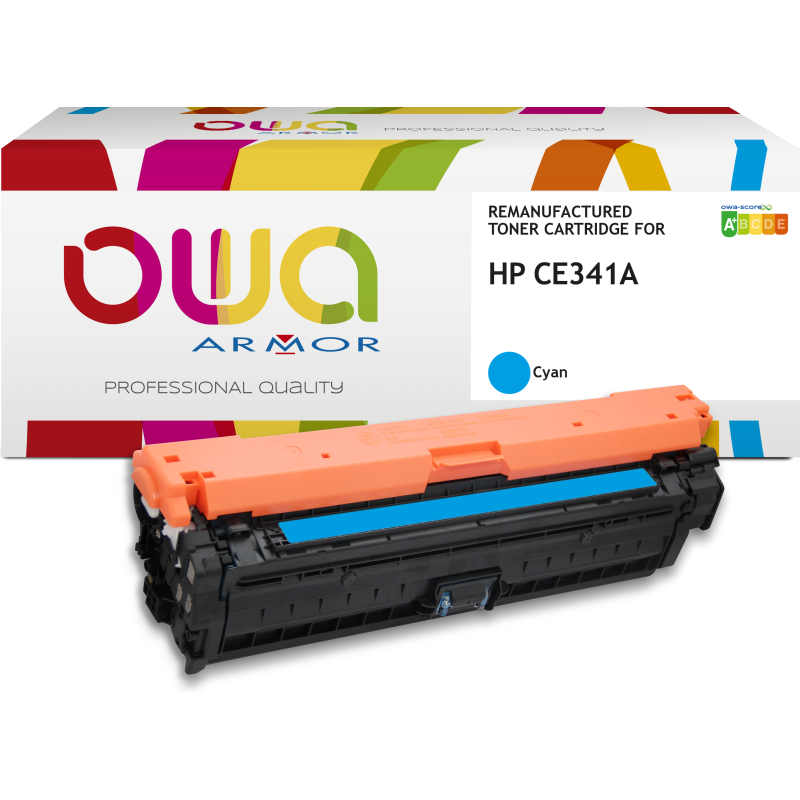 Toner remanufacturé OWA - standard - pour HP CE341A