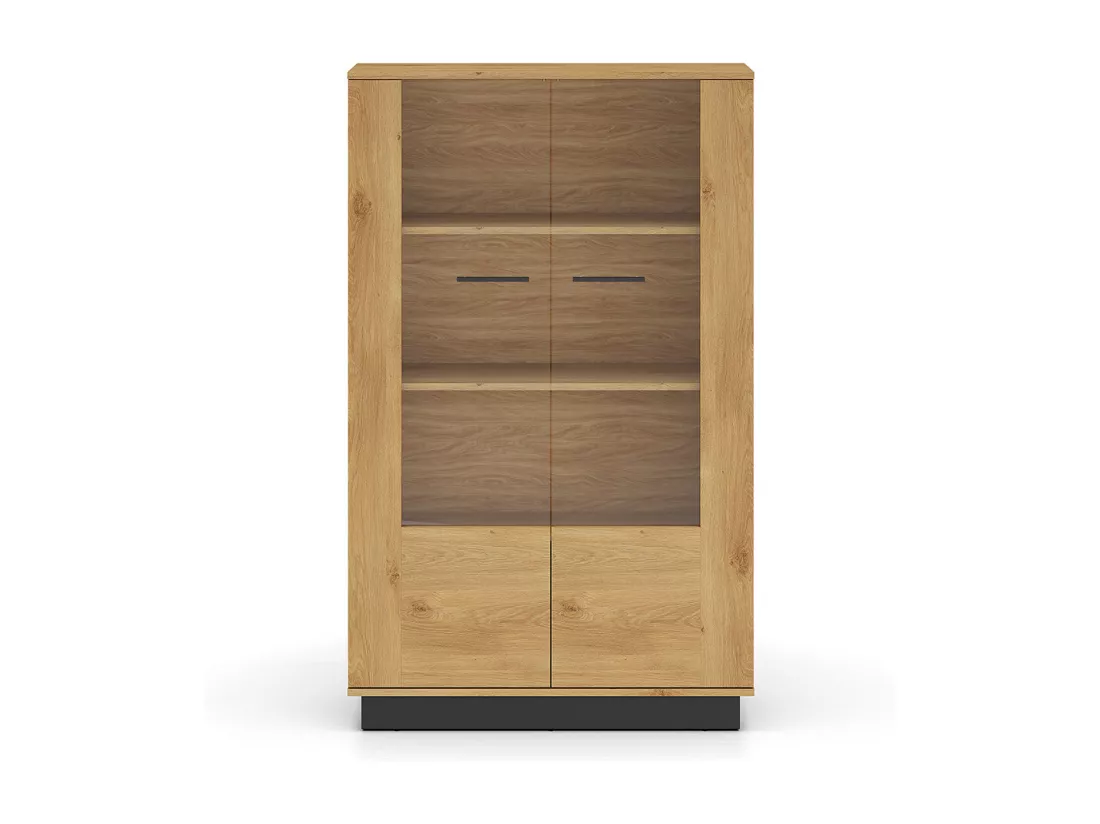 Vaisselier 2 portes Ysia Bois et Noir