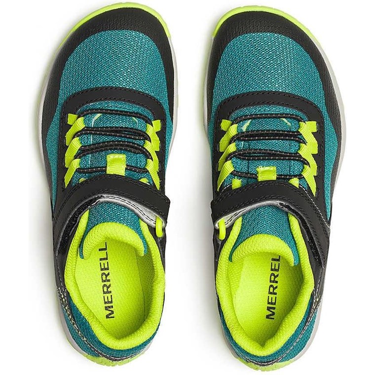 Merrell Trail Glove 7 A/C Kids Blk/Teal/Lime
