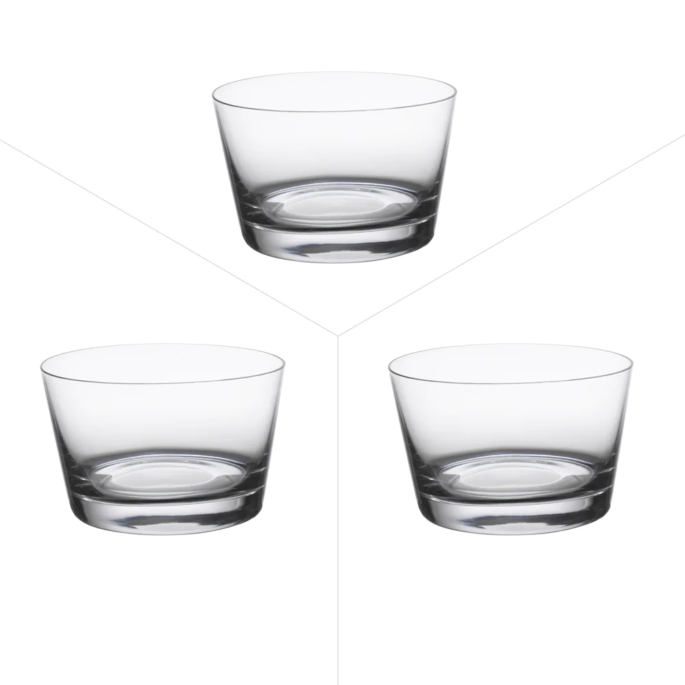 Boîte de 3 verrines Coniques 27 cl Rona