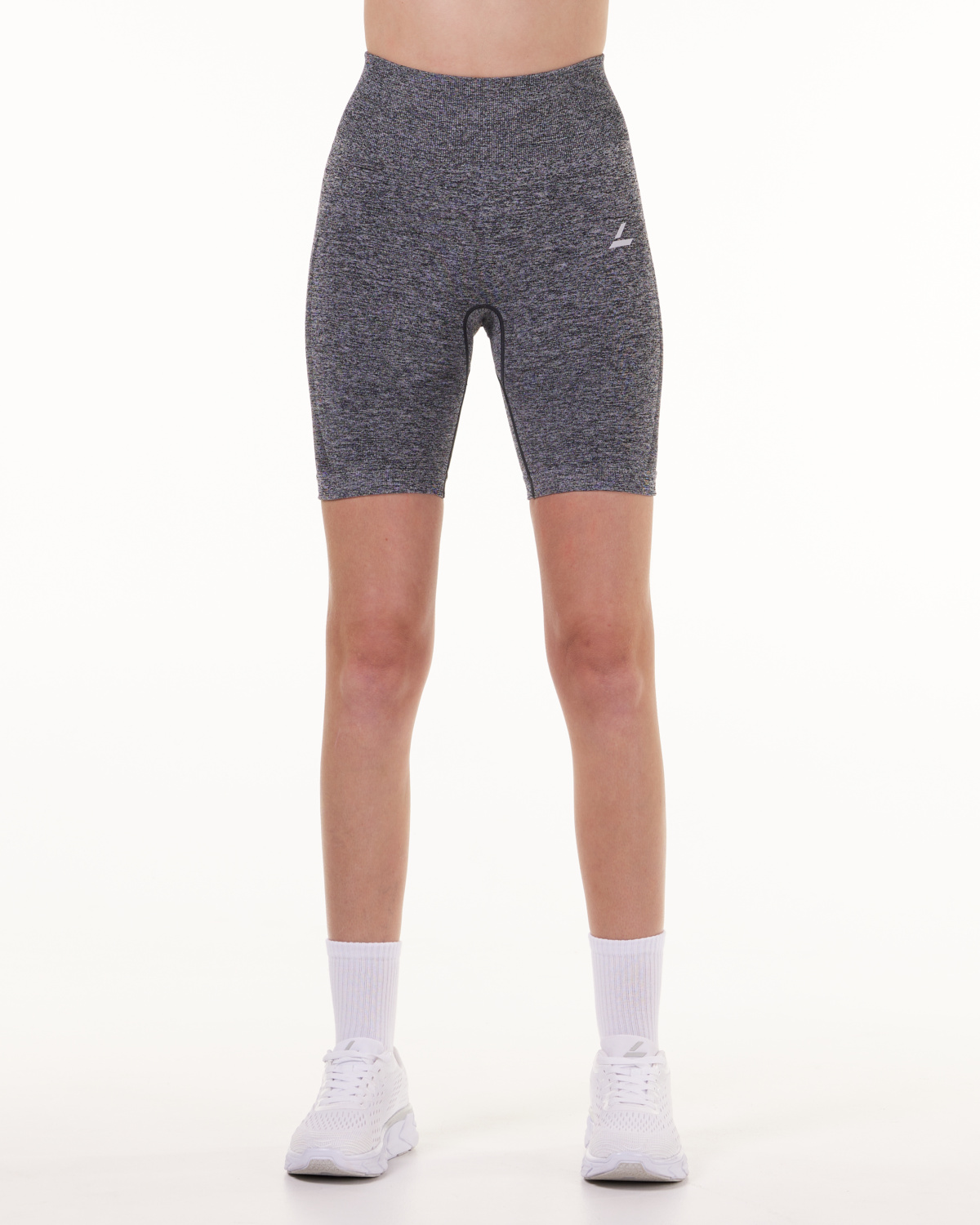 LEVITY Solar Seamless Shorts Grey Marl 22